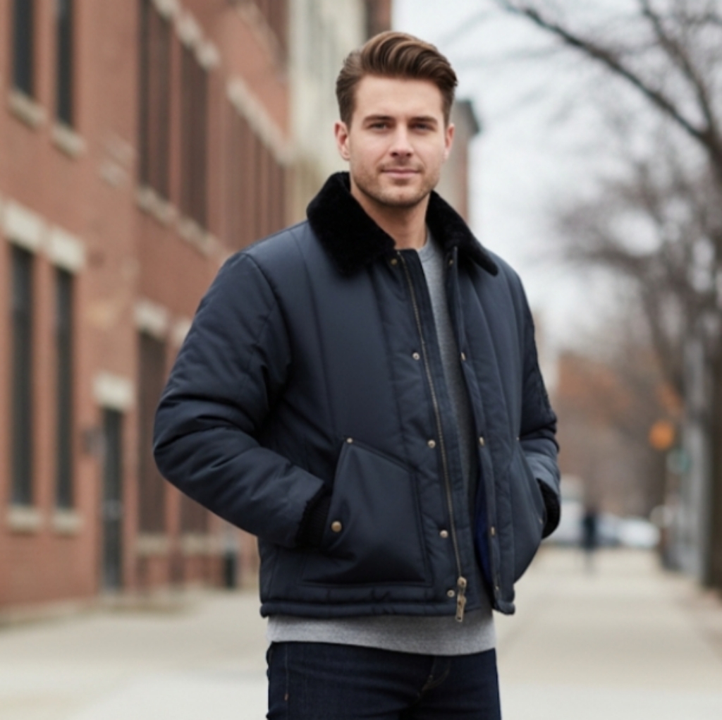 New! Refrigiwear Iron-Tuff Arctic Jacket Sz Medium Navy Nwt